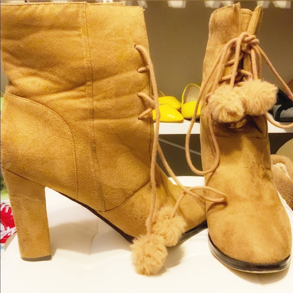 Suede Booties
